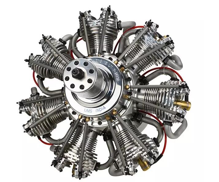 氣缸成星形排列